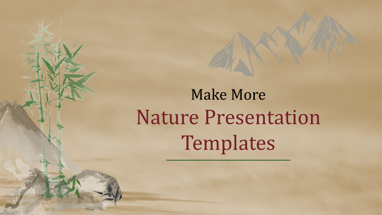 nature presentation templates-Make More Nature Presentation Templates